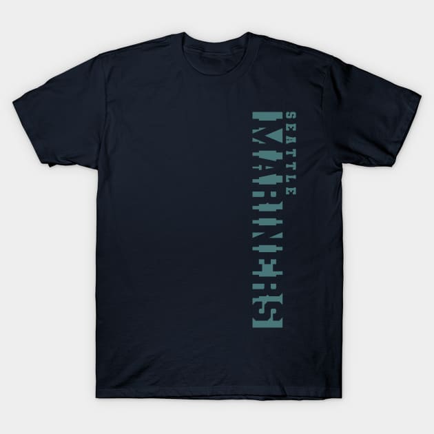 Mariners Seattle T-Shirt by Nagorniak